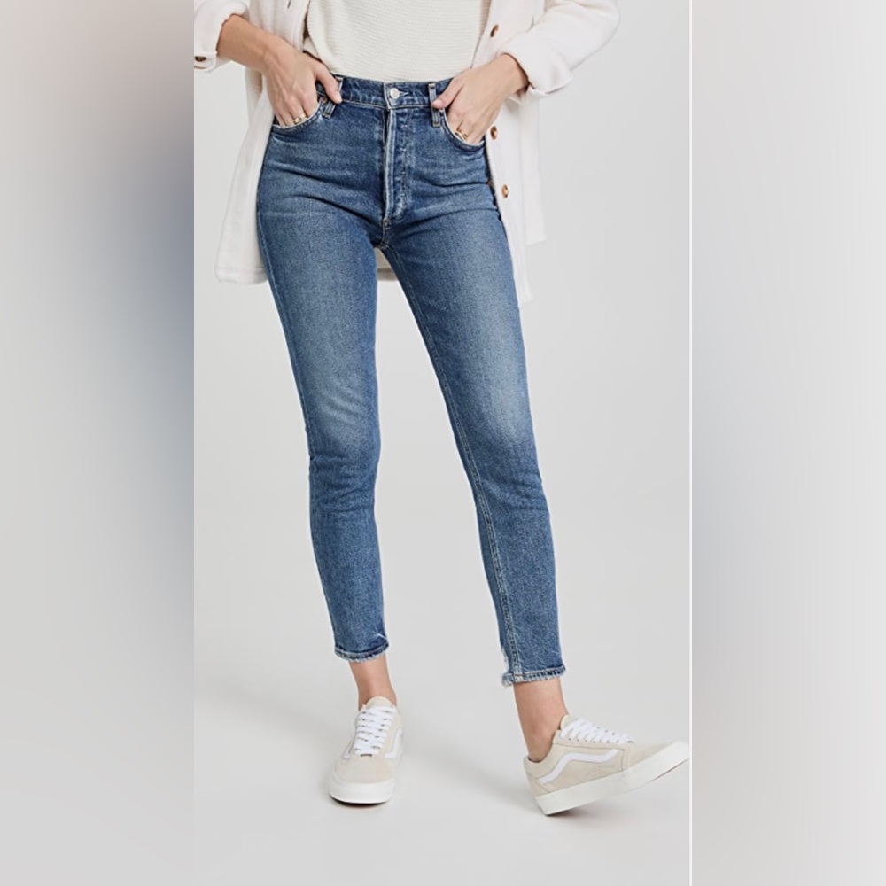 AGolde Nico high rise jeans womens size 27